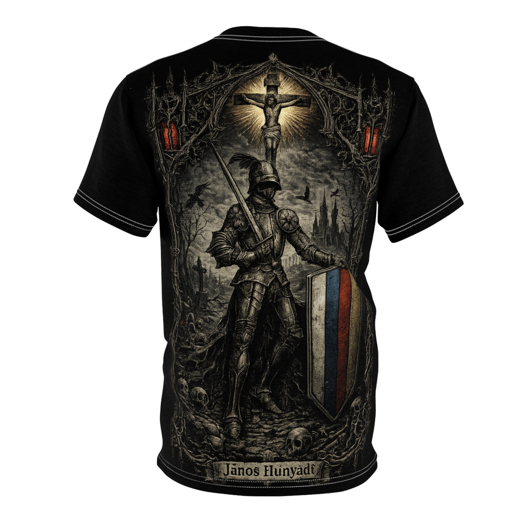 Defender Collection: John Hunyadi Edition Black T‑Shirt
