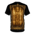 Shroud of Turin Black Cut & Sew T-Shirt