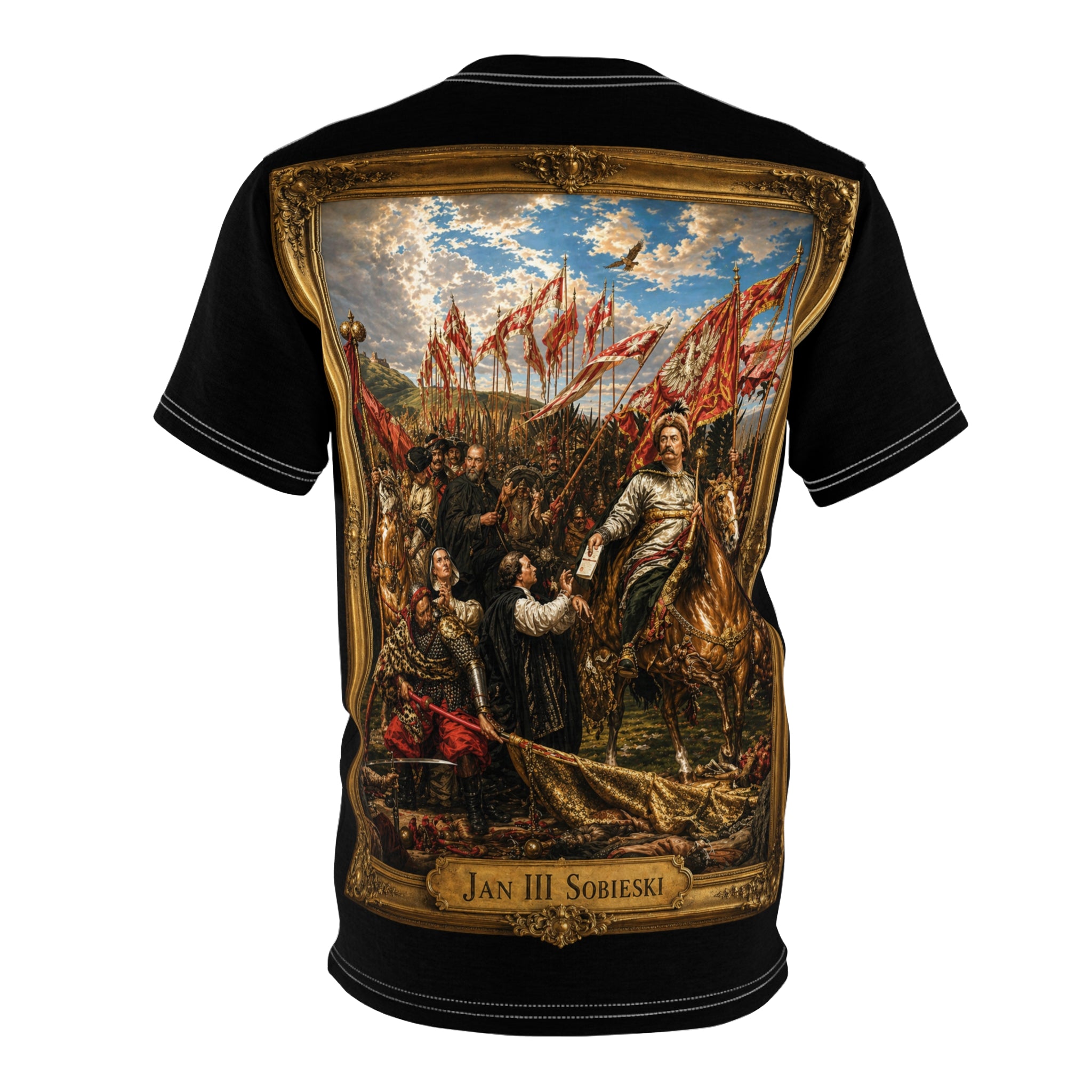 Defender Collection: Jan III Sobieski Black T-Shirt