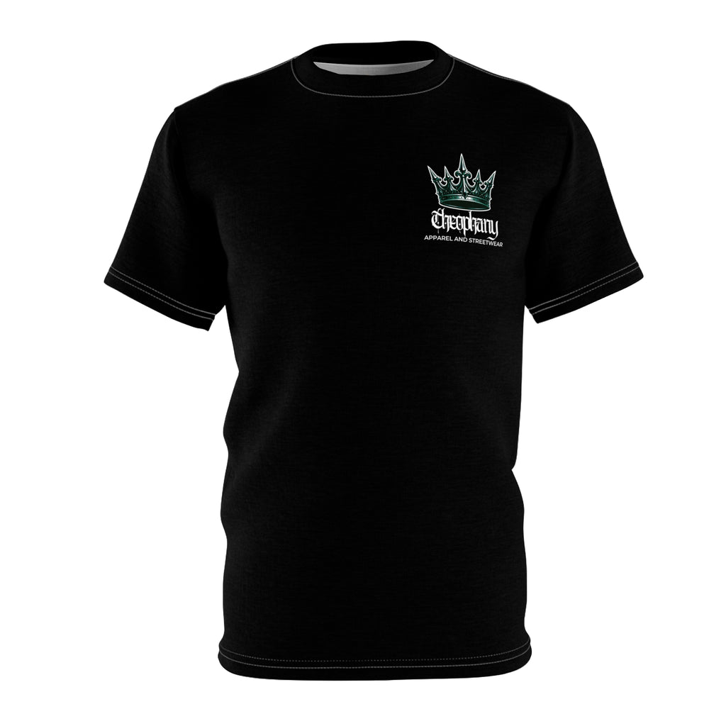 Shroud of Turin Black Cut & Sew T-Shirt