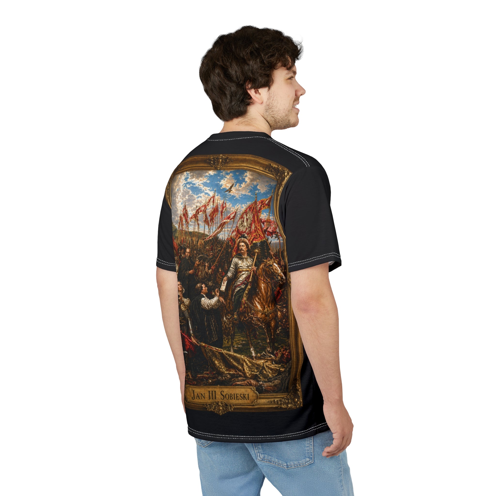 Defender Collection: Jan III Sobieski Black T-Shirt