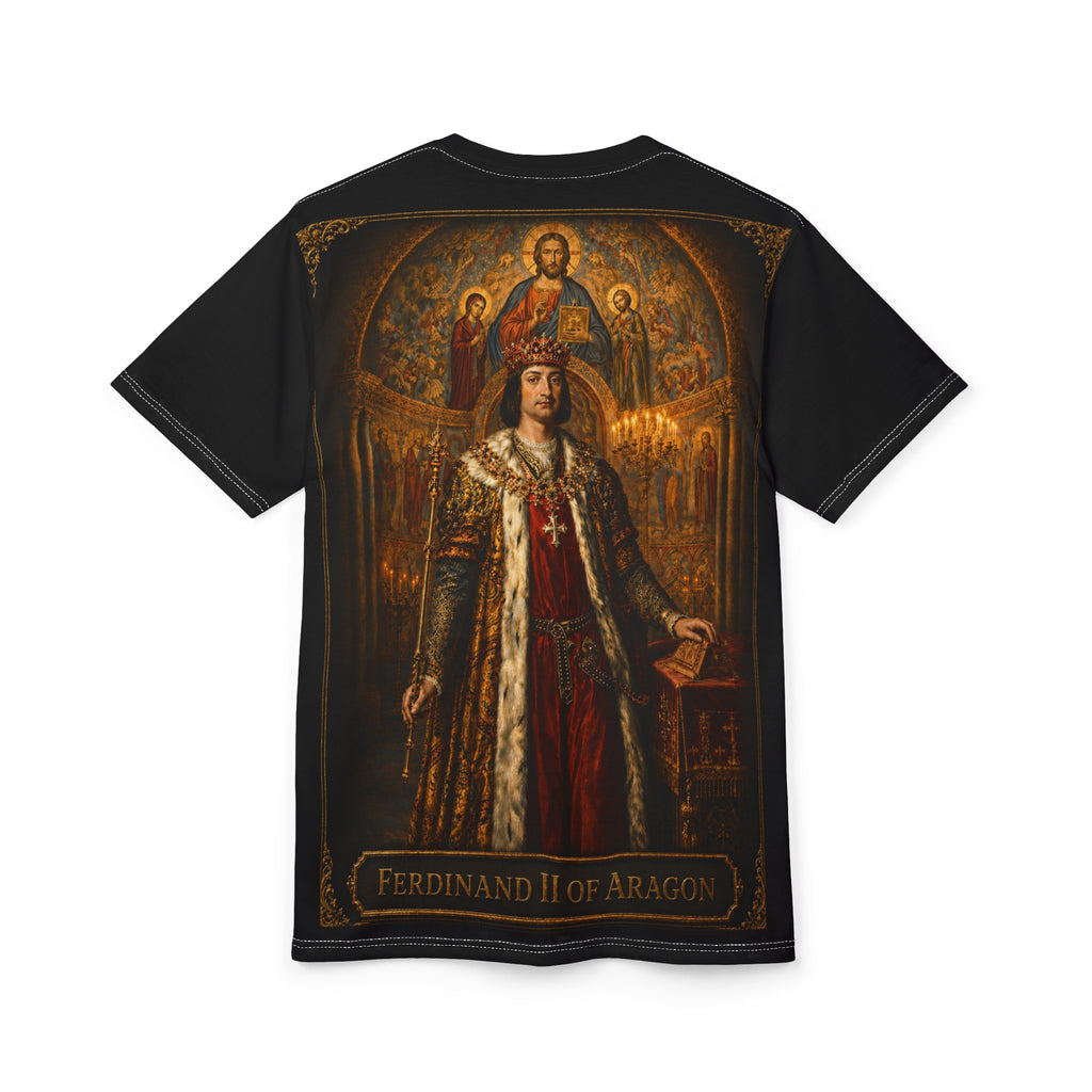 Defender Collection: Ferdinand II of Aragon Edition Black Tee